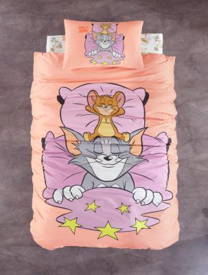 TOM AND JERRY TEK KİŞİLİK NEVRESİM TAKIMI